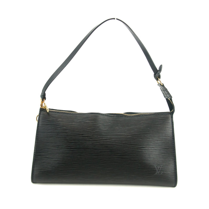 Louis Vuitton Epi Leather Black Pochette Accessories Shoulder Bag #3325 by Bolt Boutique