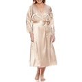 Flora by Flora Nikrooz Plus Size Satin Stella Robe by Vanessa Jane