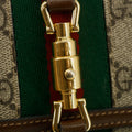 Gucci GG Canvas Coated Sherry Line Wallet On a Chain Crossbody Bag #3336 by Bolt Boutique