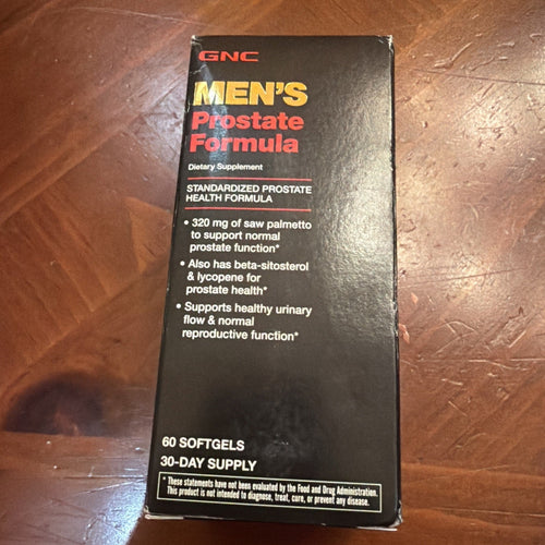 GNC Men's Prostate Formula Softgels (Pack of 60) by Price Is Right Miami