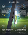 Alloy Magnetic Golf Cart Phone Holder for MagSafe & Android | BLAUBECK Golf Gifts by BLAUBECK