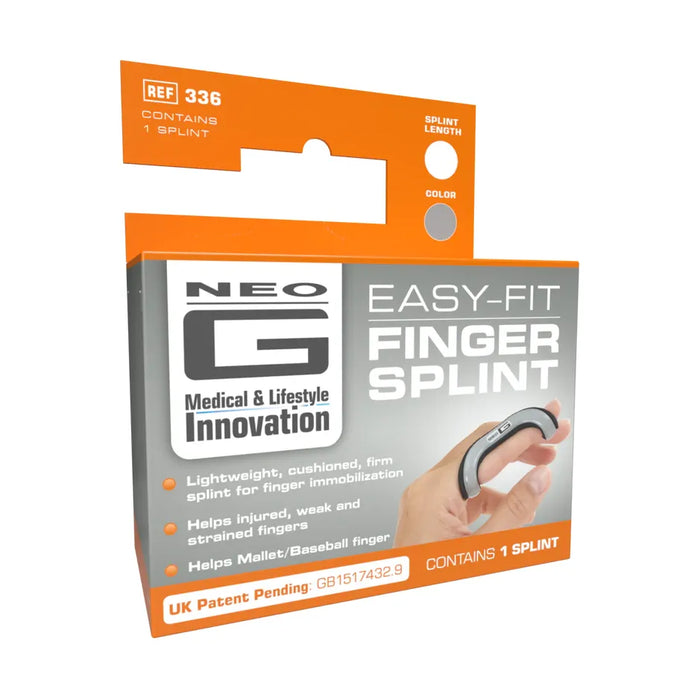 Neo G Easy-Fit Finger Splint – Medium Size by Pasteur Pharmacy