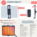 NEW - LEVO Gooseneck Tablet Floor Stand WITH Casters by Levō