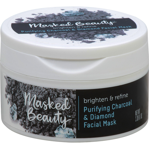 Masked Beauty Facial Mask, Purifying Charcoal & Diamond by Pasteur Pharmacy