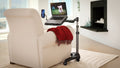 LEVO G2 V16 Rolling Laptop Workstation Stand Cart - WITH MOUSE TRAY and PHONE MOUNT by Levō