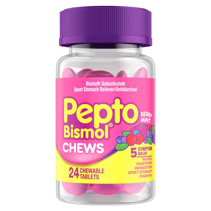 Pepto-Bismol® Berry Mint Chewable Tablets by Pasteur Pharmacy