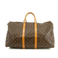 Louis Vuitton Monogram Keepall 55 Boston Bag Brown #3375 by Bolt Boutique