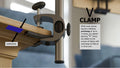 LEVO G2 Table Clamp Tablet Stand - Gunmetal Black by Levō