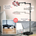 LEVO G2 Commercial Tablet Cart / Stand with 60 Watt USB-C Charging Port by Levō
