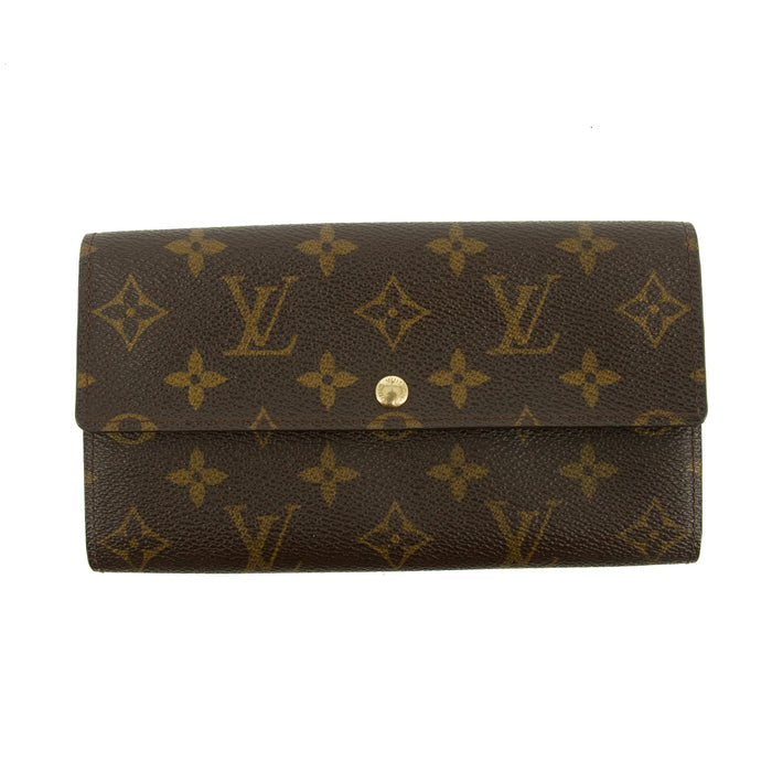 Louis Vuitton Monogram Canvas Sarah Wallet Brown #3378 by Bolt Boutique