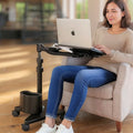 LEVO G2 Deluxe Rolling Laptop Stand WITH Mouse Tray 33801 by Levō