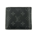 Louis Vuitton Eclipse Canvas Black Mens Bifold Wallet #3388 by Bolt Boutique