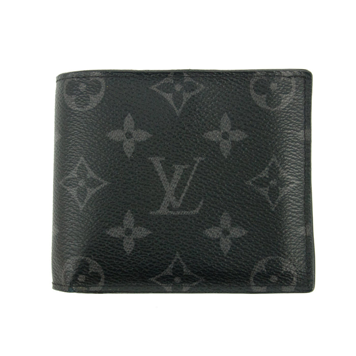 Louis Vuitton Eclipse Canvas Black Mens Bifold Wallet #3388 by Bolt Boutique