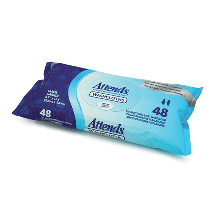 ttends® Premium Washcloths – Scented 8.7"x12.6" 576/Case by Pasteur Pharmacy