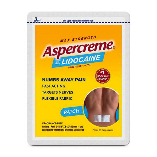 Aspercreme Lidocaine Patch, Max Strength by Pasteur Pharmacy