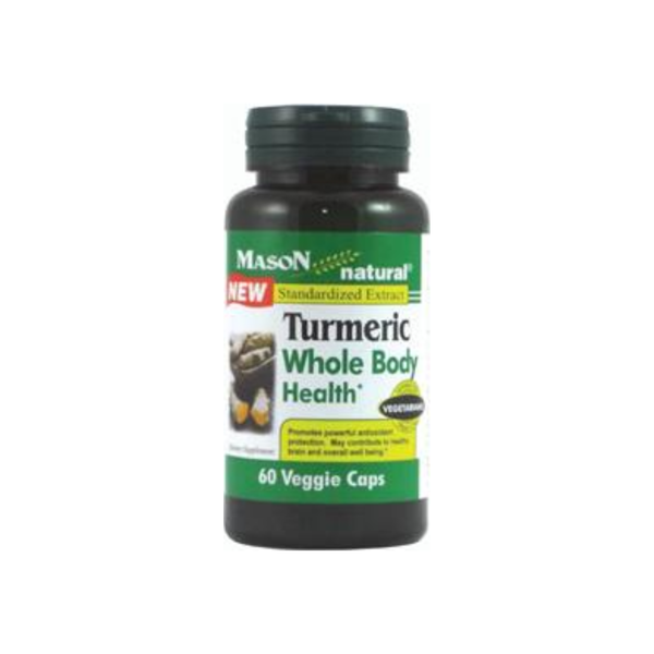 Mason Natural Standardized Extract Veggie Caps Turm 60 Ea Bottle by Pasteur Pharmacy