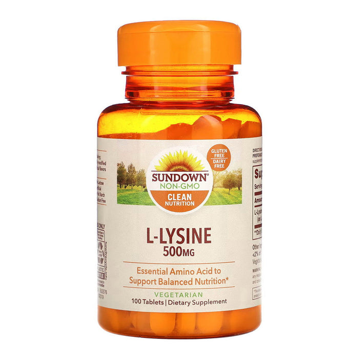 Sundown L Lysine, 500 Mg, Tablets by Pasteur Pharmacy