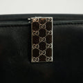 Gucci Black Leather Bifold Wallet w/ Silver Hardware #3398 by Bolt Boutique