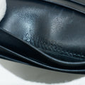 Gucci Black Leather Bifold Wallet w/ Silver Hardware #3398 by Bolt Boutique
