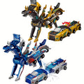 Car & Transforming Dinosaur Toy – Crash-Proof Manual by DailySale