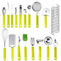 34-Pieces Set: Stainless Steel Kitchen Gadget Tools Set by DailySale