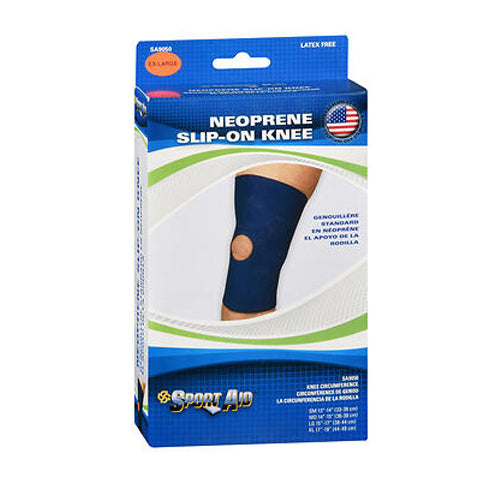 Sport Aid Neoprene Open Patella Knee Sleeve, XL by Pasteur Pharmacy