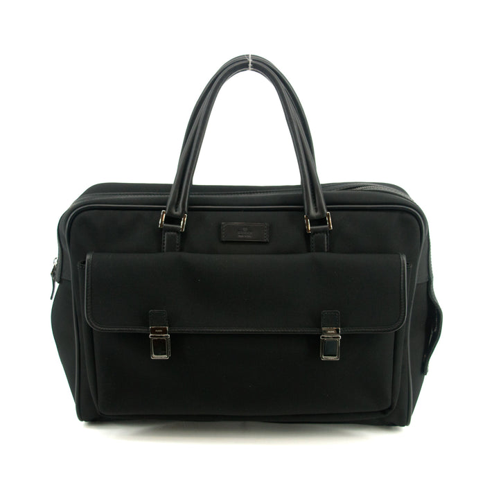 Gucci Black Canvas Breifcase Business Bag #3401 by Bolt Boutique
