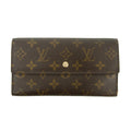 Louis Vuitton Monogram Canvas Brown International Long Wallet #3403 by Bolt Boutique