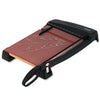 X-ACTO Heavy-Duty Wood Base Guillotine Trimmer, 15 Sheets, 15" Cut Length, 12 x 15