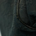 Gucci GG Canvas Sherry Line Black Shoulder Bag #3408 by Bolt Boutique