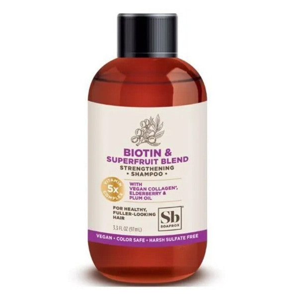 SoapBox Biotin And Superfruit Blend Strengthening Conditioner - 3.3 Oz by Pasteur Pharmacy