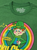 Feeling Lucky? Lucky Charms Leprechaun T-Shirt - Green by Tee Luv