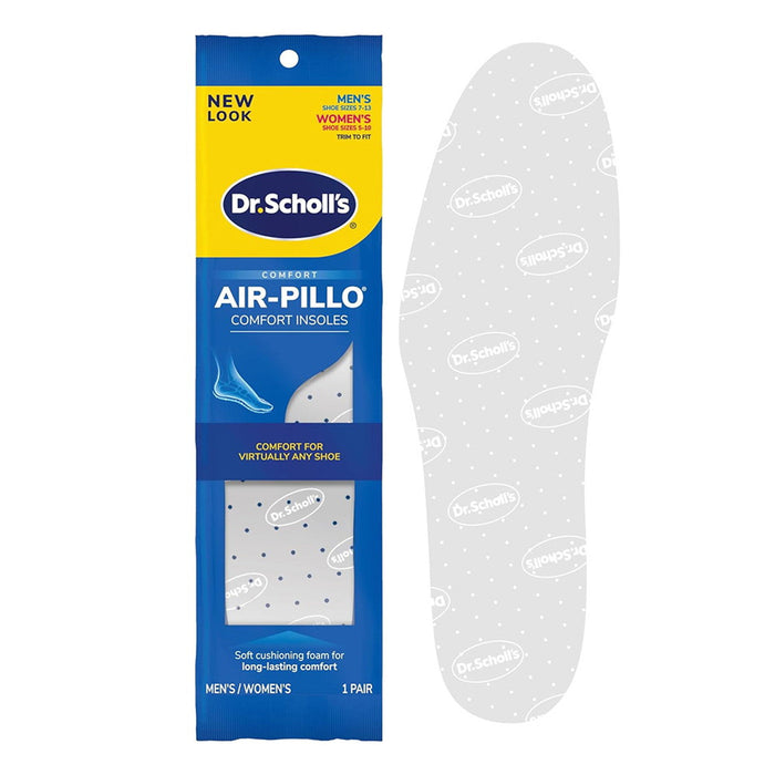 Dr. Scholl's Comfort Air Pillo Insoles Unisex 1 Piar by Pasteur Pharmacy