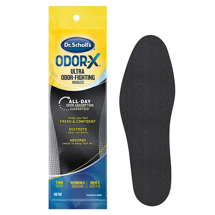 Dr. Scholl's Comfort Insoles, With Odor X, Men's, Women's by Pasteur Pharmacy