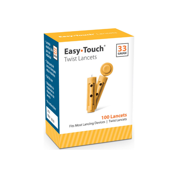 Easy Touch Twist Lancets 33 Gauge by Pasteur Pharmacy