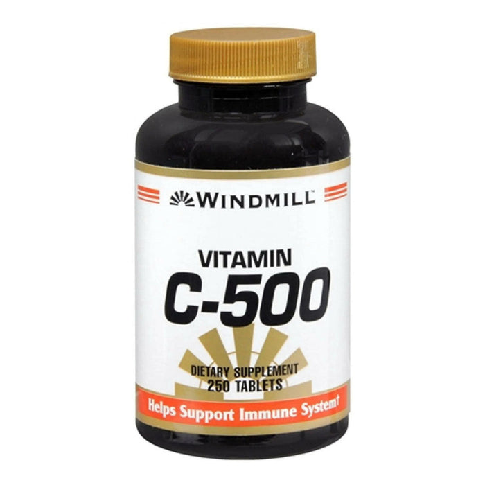 Windmill Vitamin C-500 Tablets 250Ct by Pasteur Pharmacy