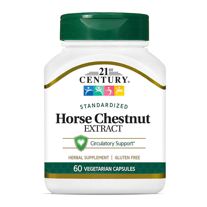 21st Century Horse Chestnut Extract, Standardized, 60 Vegetarian Capsules by Pasteur Pharmacy