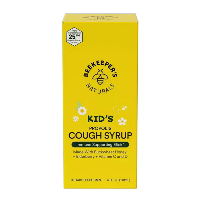 Beekeeper's Naturals Kids' Daytime Propolis Cough Syrup - 4 Fl Oz by Pasteur Pharmacy