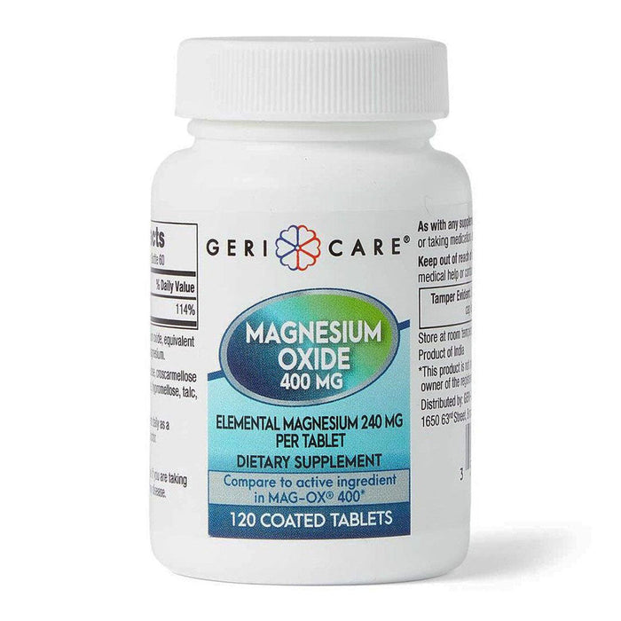 Magnesium Oxide Tablets 400 Mg, 120 Ct by Pasteur Pharmacy