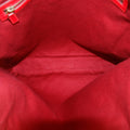 Gucci Large Red/White/Blue Striped Linen and Leather Tote Bag #3422 by Bolt Boutique
