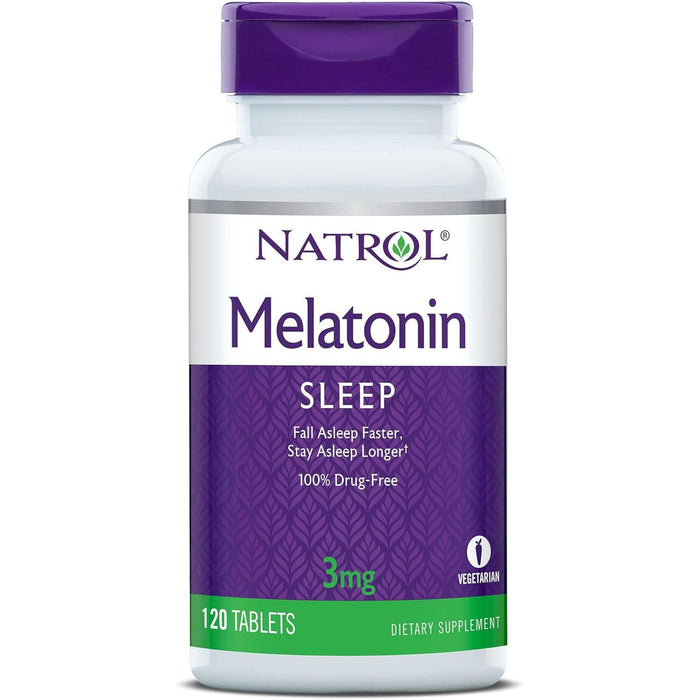 Natrol® Melatonin – 3 mg (120 Vegetarian Tablets) by Pasteur Pharmacy