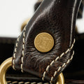 Celine Dark Brown Leather Boogie Tote Bag #3424 by Bolt Boutique