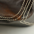 Celine Dark Brown Leather Boogie Tote Bag #3424 by Bolt Boutique