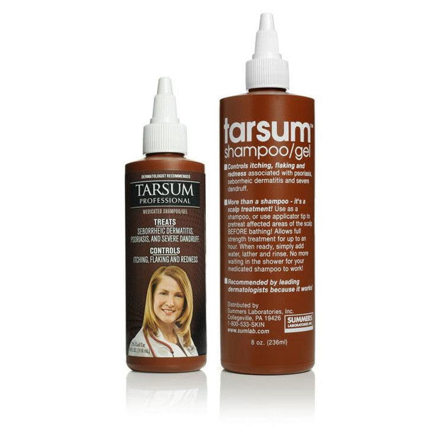 Tarsum Psoriasis, Dermatitis, Dandruff Shampoo Gel 4oz by Pasteur Pharmacy