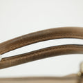 Gucci Sukey Metallic Beige Leather Shoulder Bag #3426 by Bolt Boutique