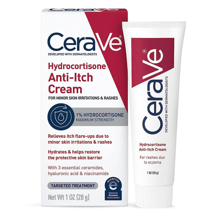 Cerave Hydrocortisone Anti-Itch Cream - 1 Oz by Pasteur Pharmacy