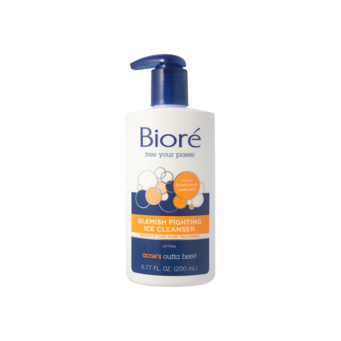 Biore Blemish Fighting Ice Cleanser Salicylic Acid Acne Treatment 6.77 Oz by Pasteur Pharmacy