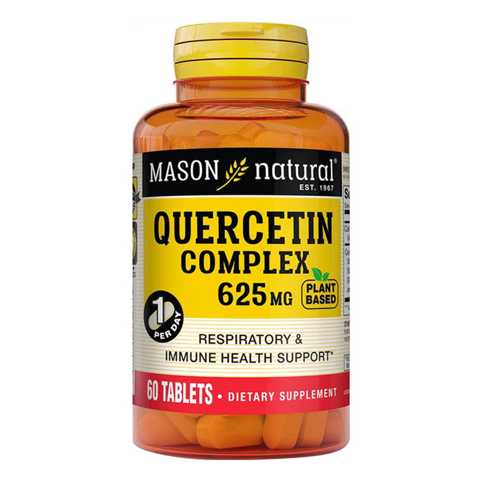 Mason Natural® Quercetin Complex 625 mg – Immune & Antioxidant Support (60 Tablets) by Pasteur Pharmacy