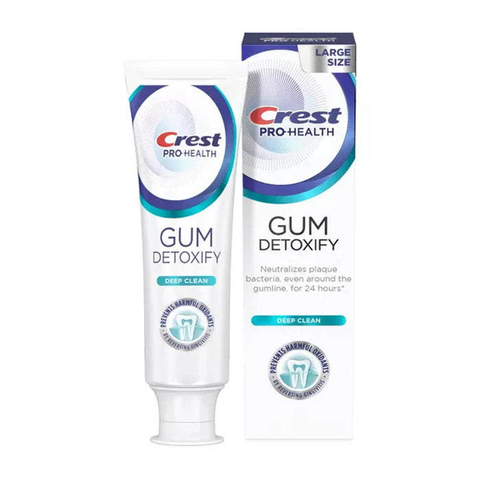 Crest Pro Health Gum Detoxify Deep Clean Toothpaste 4.8 oz by Pasteur Pharmacy