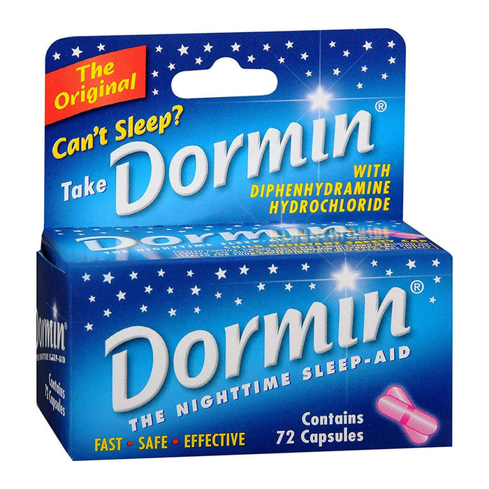 Dormin® Night-Time Sleep Aid – The Original (Capsules) by Pasteur Pharmacy